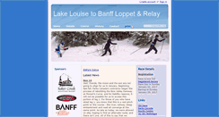 Desktop Screenshot of loppet.ca